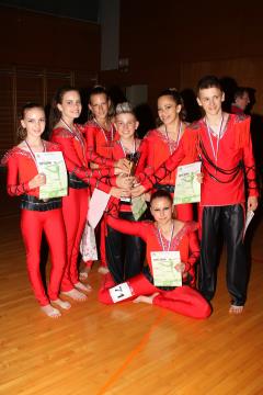 Disco dance mala skupina - mladinci - Energy - 3. mesto